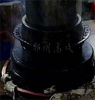 Bearing hot disassembly by medium frequency induction heating machine