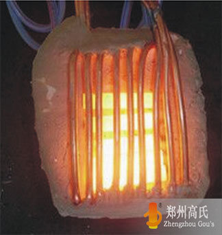  Medium frequency induction heating equipment for standard bolts 