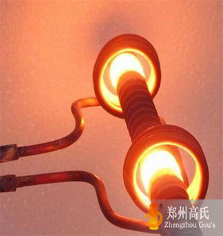  Bolts heating by medium frequency induction heating machine 