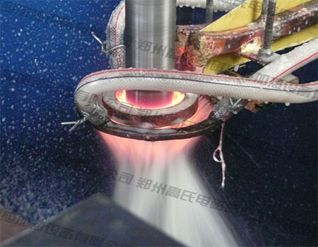  Medium frequency induction heating power supply quenching heat treatment for half shaft 