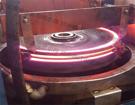  Roller quenching by medium frequency induction heating machine 