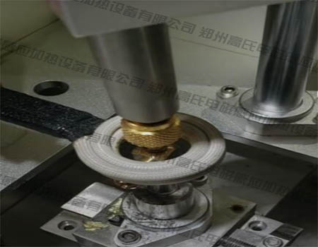 Carbide alloy steel brazing by high frequency induction brazing machine