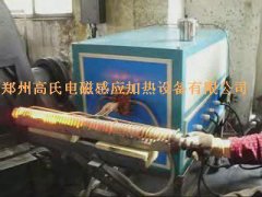 For round steel diathermy, it is better to choose a medium frequency induction heating furnace than a