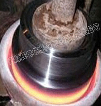  Brake disc hardening by medium frequency induction heating machine 