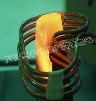  Electric fan blade welding by high frequency induction heating power supply 
