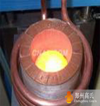 Smelting non-ferrous metals with medium frequency induction heating equipment