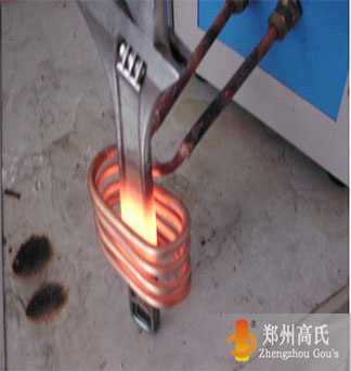  Wrench hardening by medium frequency induction heating machine 