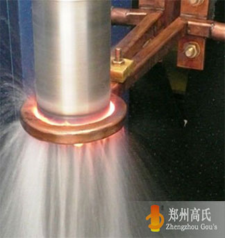  Russian customer adopts medium frequency induction heating machine to quench drive shaft 