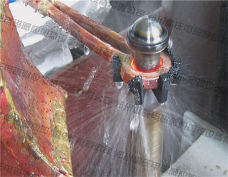  Ball bearing quenching by medium frequency induction heating machine 