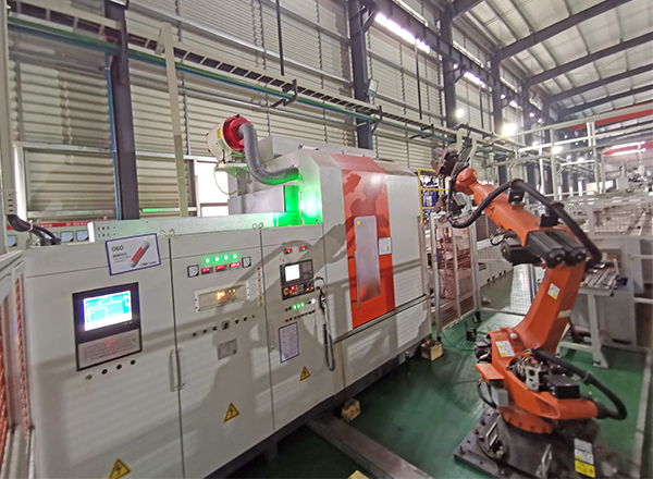 Automatic Induction Hardening Production Line For Drive Shafts